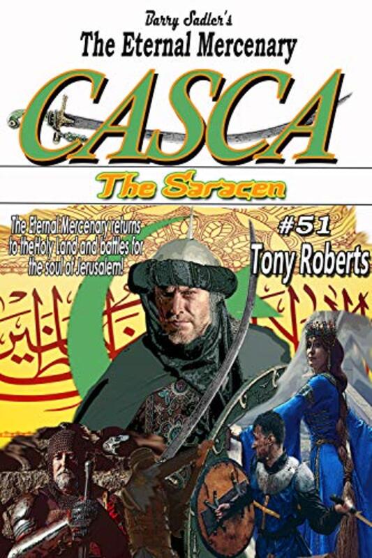 Book cover for "The Saracen" by Tony Roberts