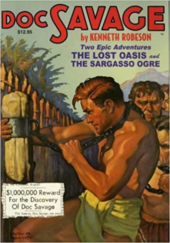 Book cover for "The Sargasso Ogre" by Lester Dent