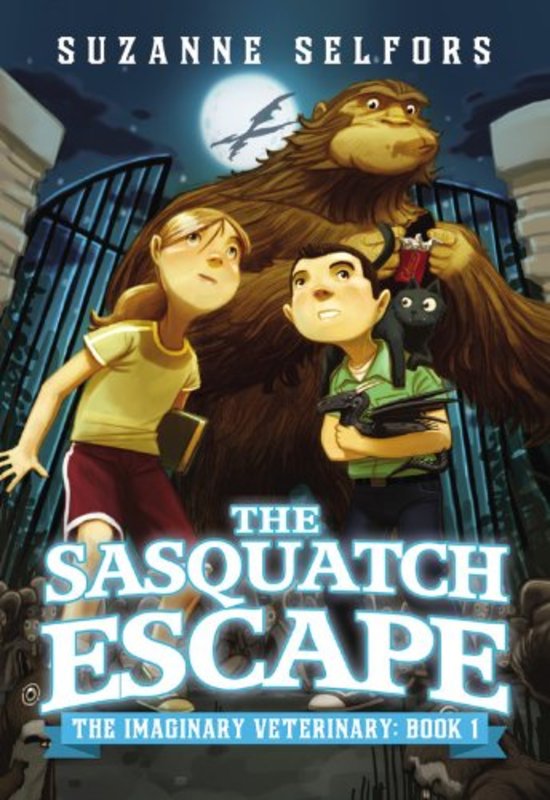 Book cover for "The Sasquatch Escape aka The Bigfoot Escape" by Suzanne Selfors