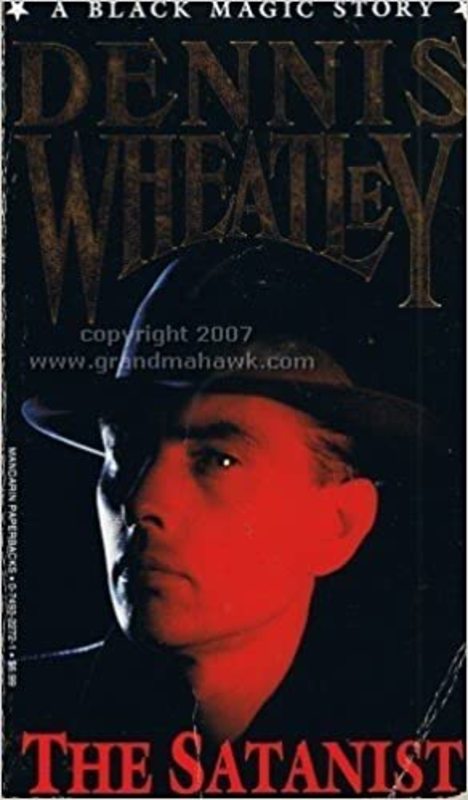 Book cover for "The Satanist" by Dennis Wheatley