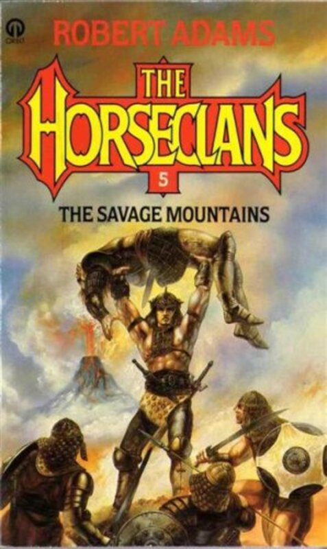 Book cover for "The Savage Mountains" by Robert Adams