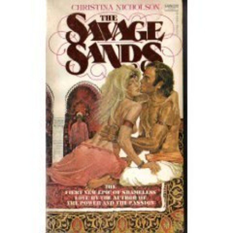 Book cover for "The Savage Sands" by Christopher Nicole