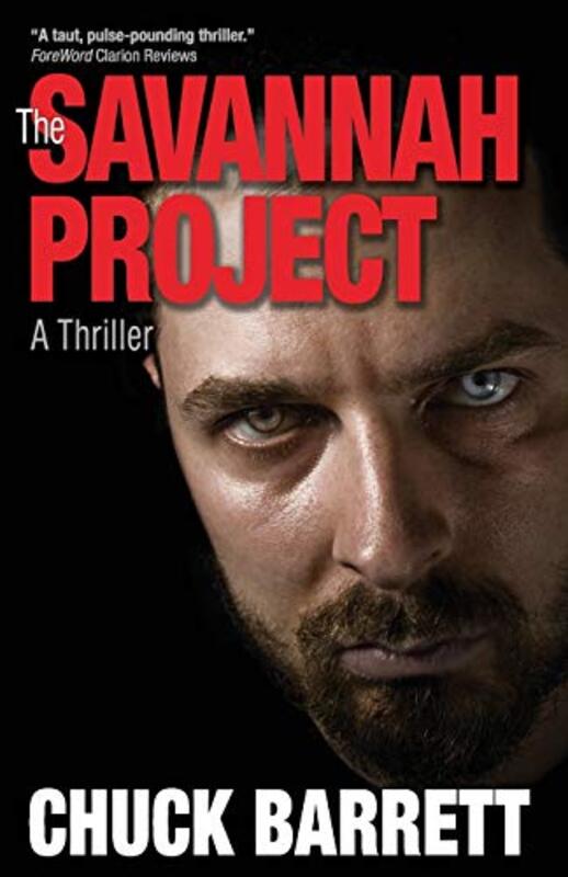 Book cover for "The Savannah Project" by Chuck Barrett