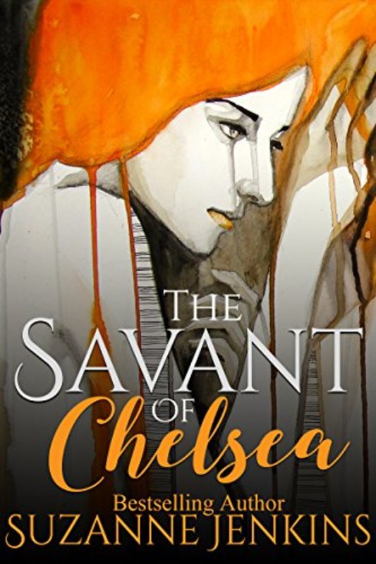 Book cover for "The Savant of Chelsea" by Suzanne Jenkins