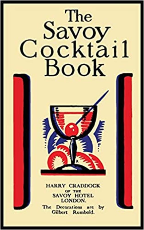 Book cover for "The Savoy Cocktail Book" by Harry Craddock