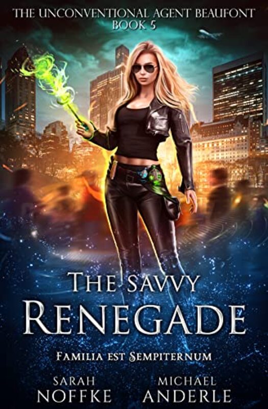Book cover for "The Savvy Renegade" by Sarah Noffke