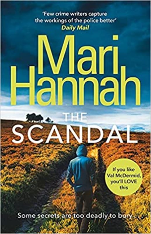 Book cover for "The Scandal" by Mari Hannah