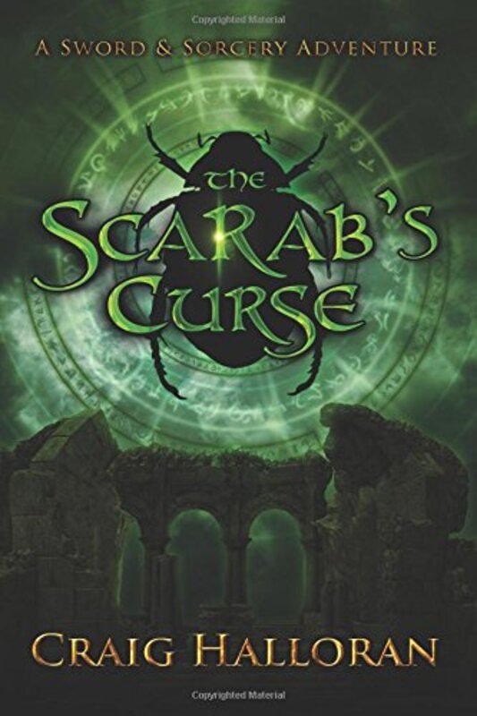 Book cover for "The Scarab's Curse" by Craig Halloran