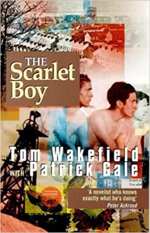 Book cover for "The Scarlet Boy" by Patrick Gale