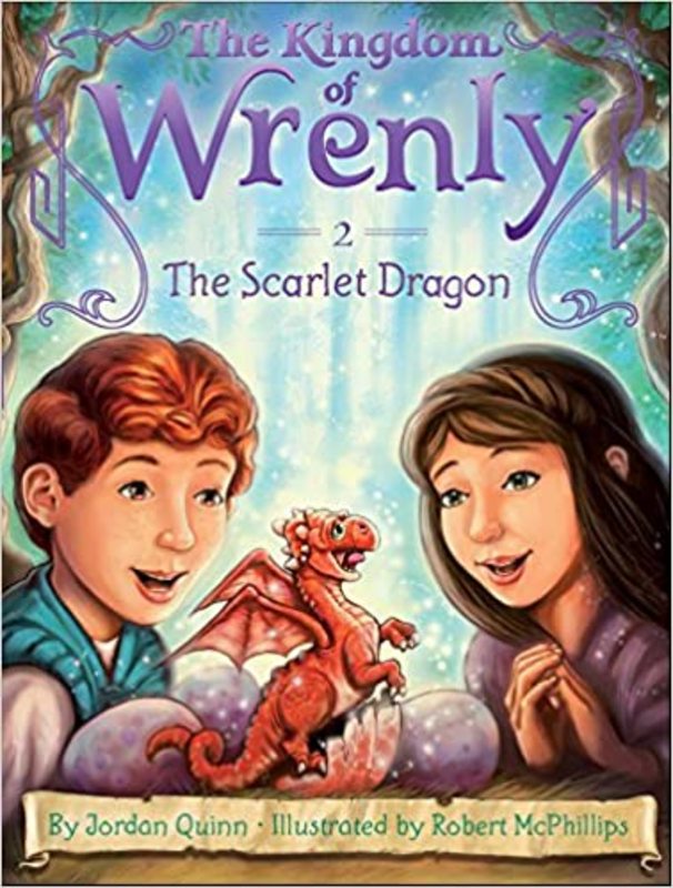 Book cover for "The Scarlet Dragon" by Jordan Quinn