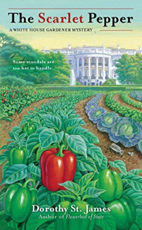 Book cover for "The Scarlet Pepper" by Dorothy St James