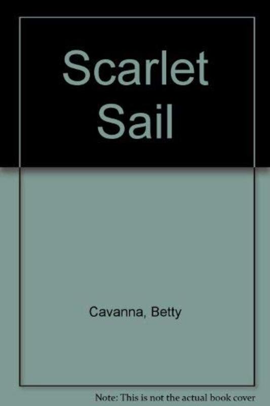 Book cover for "The Scarlet Sail" by Betsy Allen