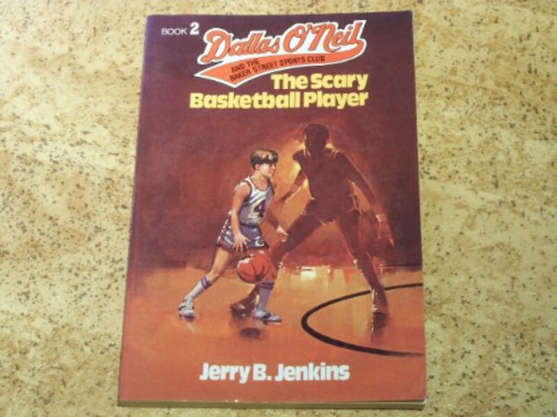 Book cover for "The Scary Basketball Player" by Jerry B Jenkins