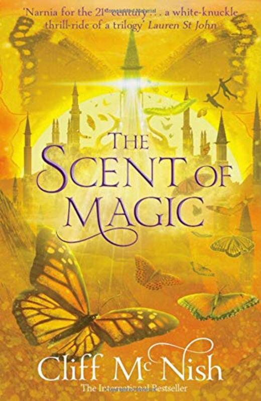 Book cover for "The Scent of Magic" by Cliff McNish