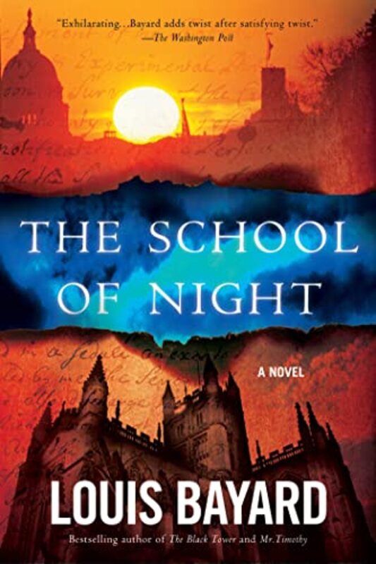 Book cover for "The School of Night" by Louis Bayard