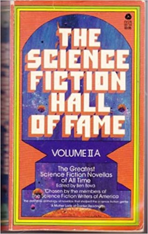 Book cover for "The Science Fiction Hall of Fame" by Ben Bova