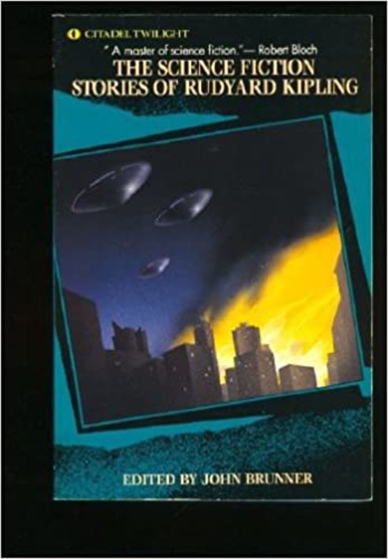Book cover for "The Science Fiction Stories of Rudyard Kipling" by Rudyard Kipling
