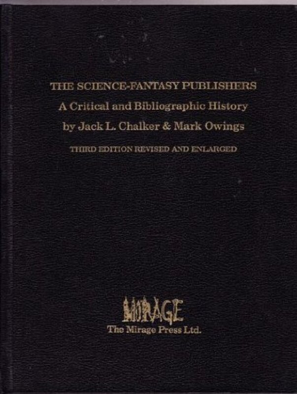Book cover for "The Science-Fantasy Publishers" by Jack L Chalker