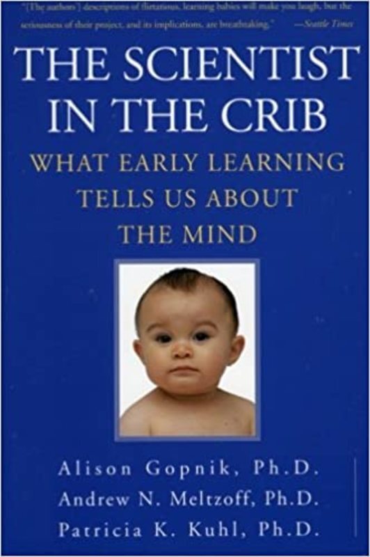 Book cover for "The Scientist in the Crib" by Alison Gopnik