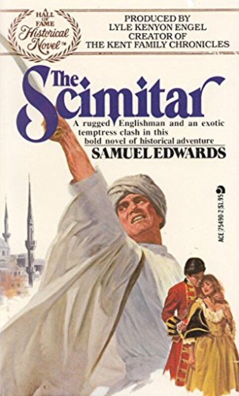 Book cover for "The Scimitar" by Noel Gerson
