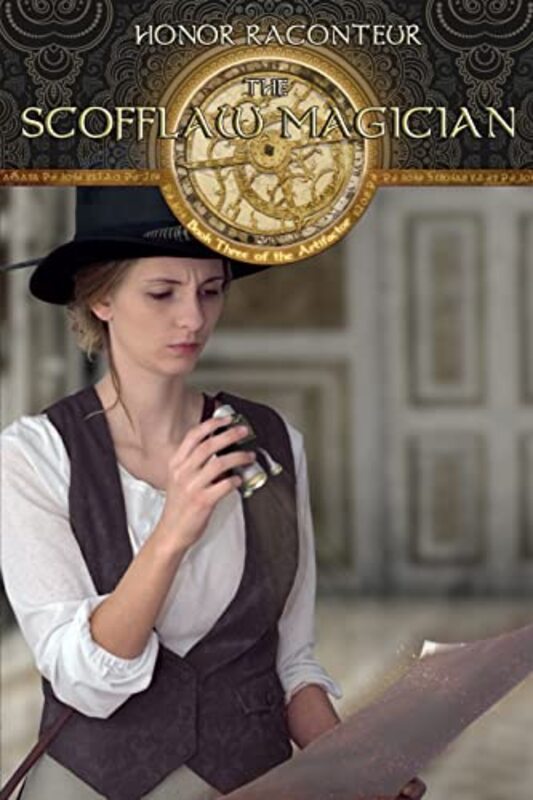 Book cover for "The Scofflaw Magician" by Honor Raconteur