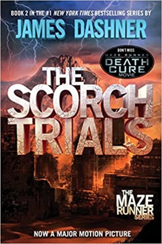 Book cover for "The Scorch Trials"