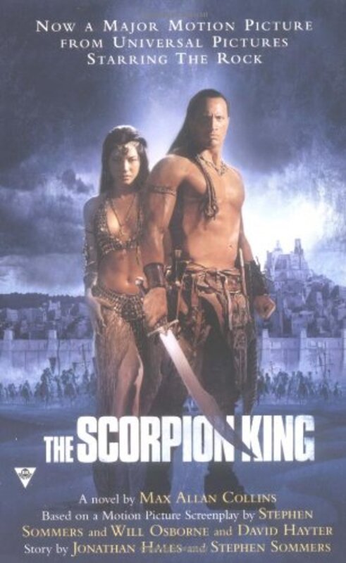 Book cover for "The Scorpion King" by Max Allan Collins