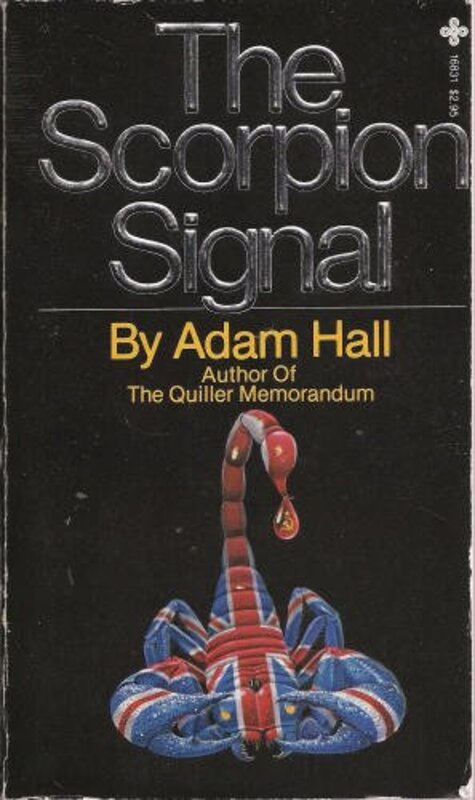 Book cover for "The Scorpion Signal" by Adam Hall