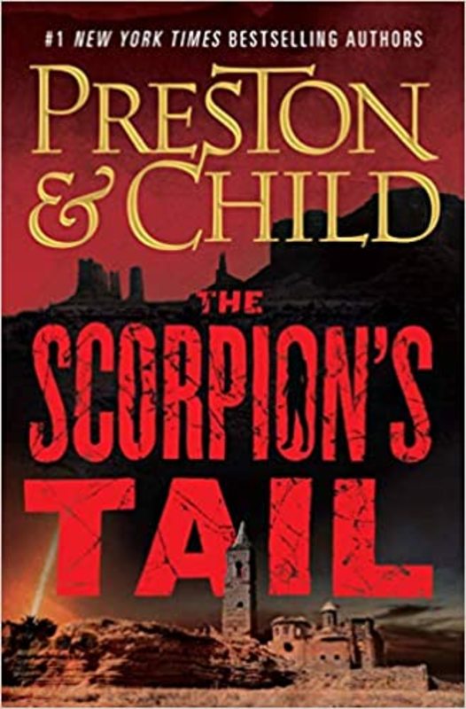 Book cover for "The Scorpion's Tail" by Lincoln Child