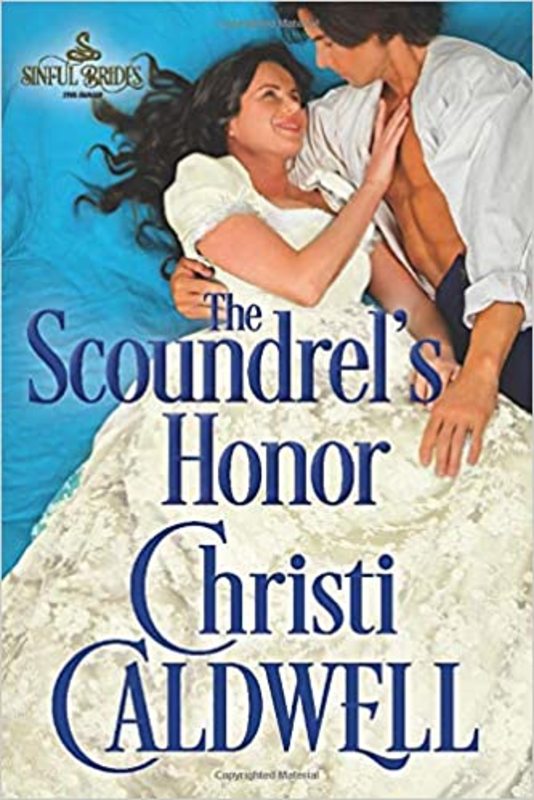 Book cover for "The Scoundrel's Honor" by Christi Caldwell