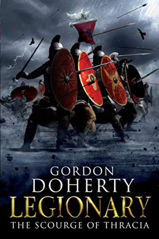 Book cover for "The Scourge of Thracia" by Gordon Doherty