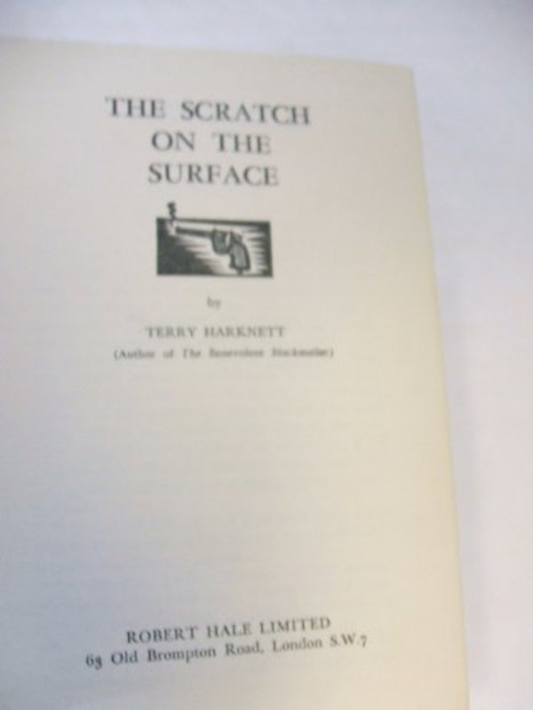 Book cover for "The Scratch on the Surface" by Terry Harknett