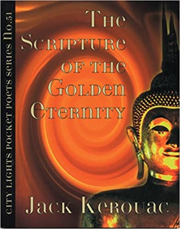 Book cover for "The Scripture of the Golden Eternity" by Jack Kerouac