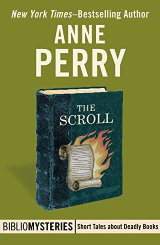 Book cover for "The Scroll" by Anne Perry