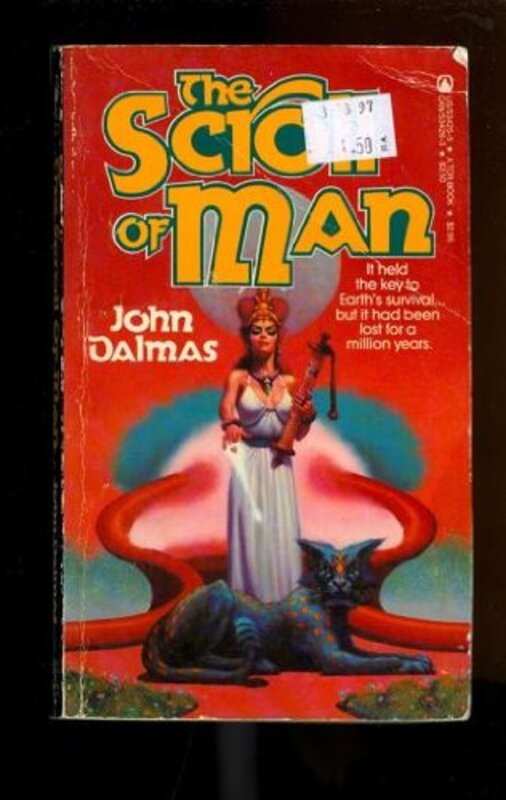 Book cover for "The Scroll of Man" by John Dalmas