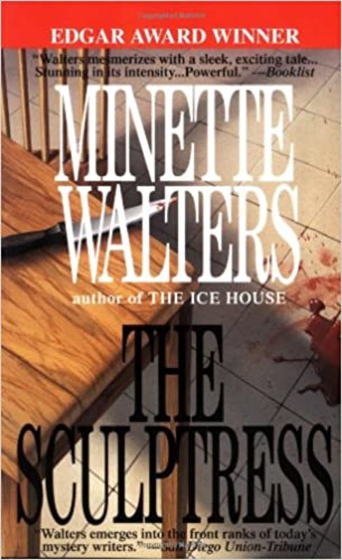 Book cover for "The Sculptress" by Minette Walters