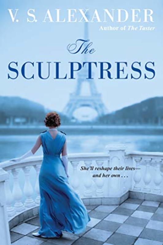 Book cover for "The Sculptress" by VS Alexander