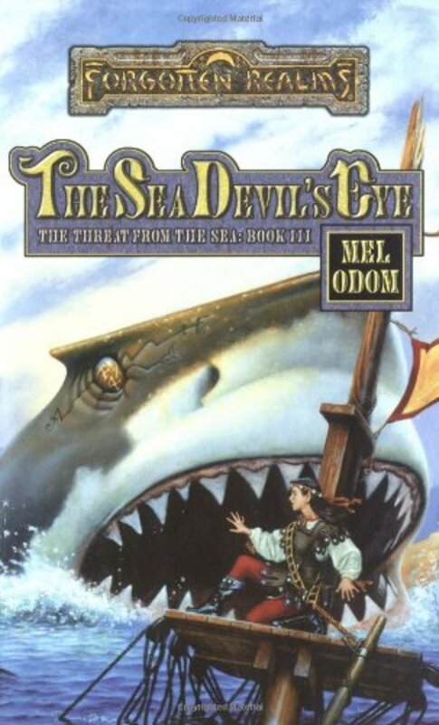 Book cover for "The Sea Devil's Eye" by Mel Odom