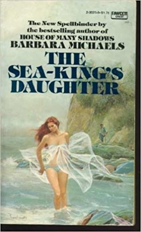 Book cover for "The Sea King's Daughter" by Barbara Michaels