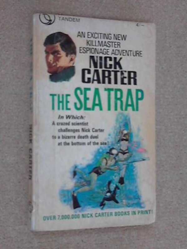 Book cover for "The Sea Trap" by Nick Carter
