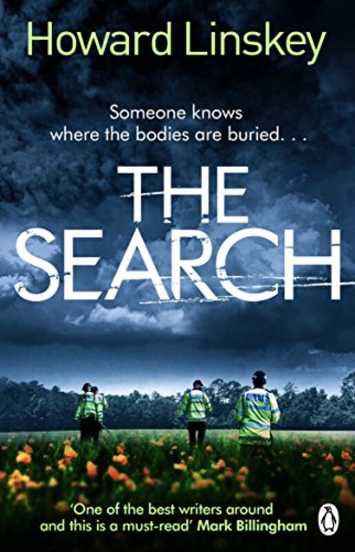 Book cover for "The Search" by Howard Linskey