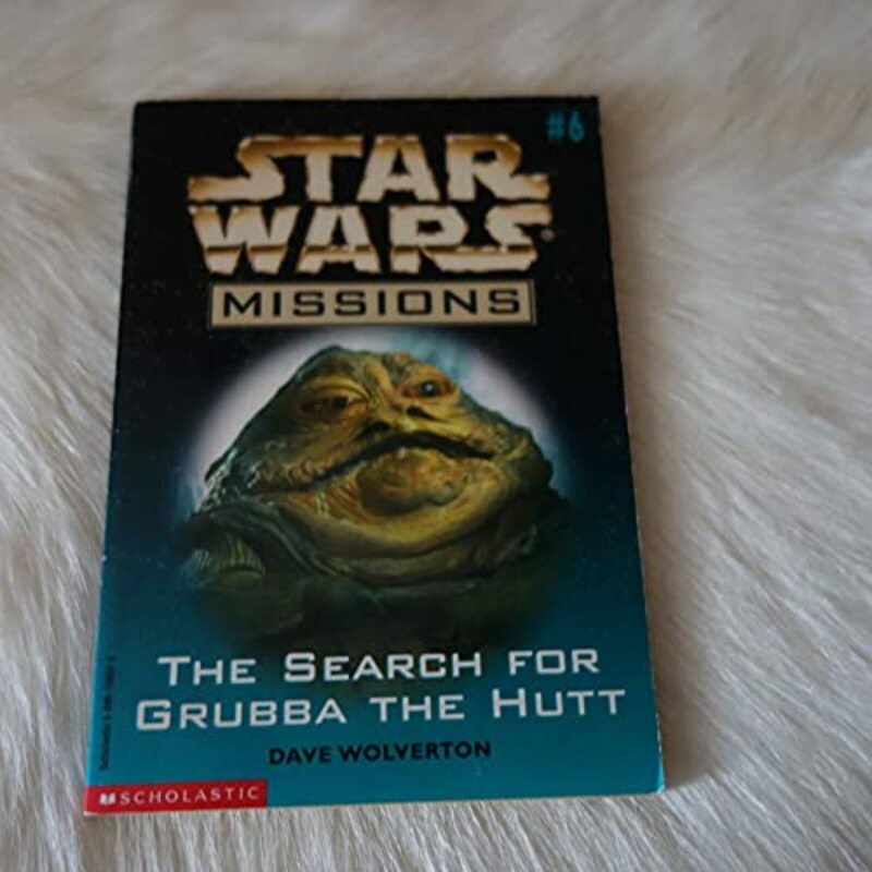 Book cover for "The Search For Grubba the Hutt" by Dave Wolverton