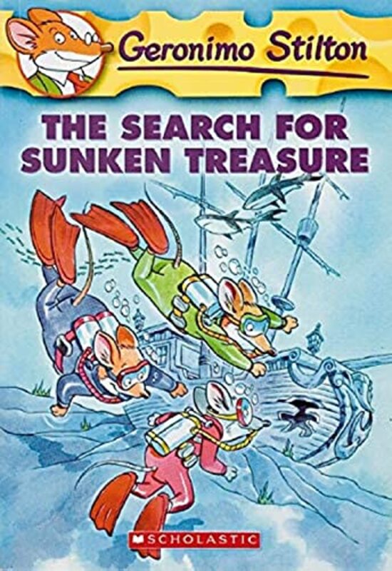 Book cover for "The Search for Sunken Treasure" by Elisabetta Dami
