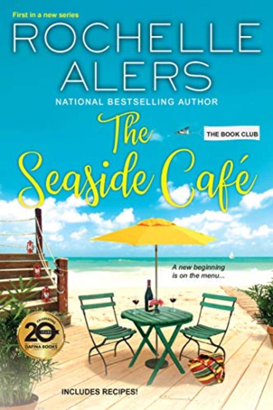 Book cover for "The Seaside Café" by Rochelle Alers
