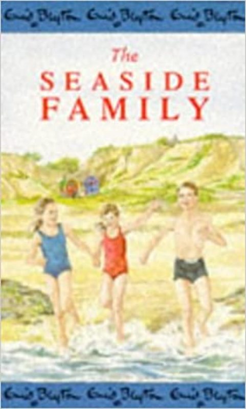 Book cover for "The Seaside Family" by Enid Blyton
