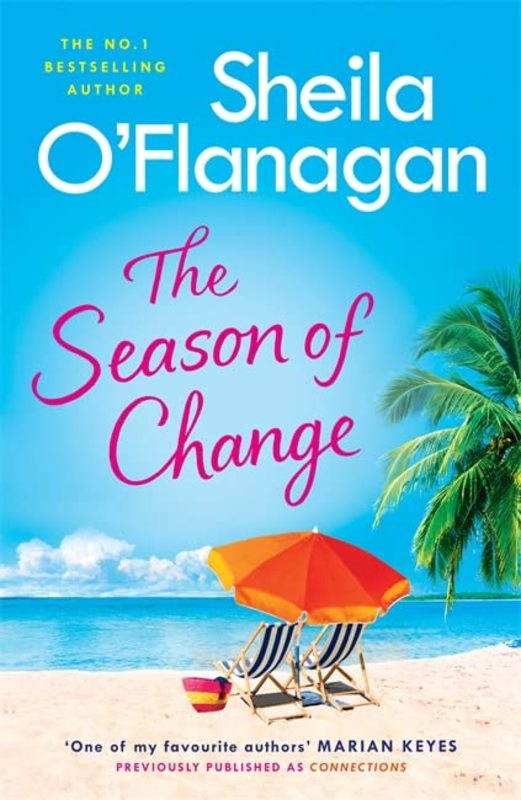 Book cover for "The Season of Change" by Sheila O'Flanagan