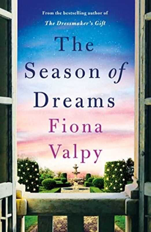 Book cover for "The Season of Dreams" by Fiona Valpy
