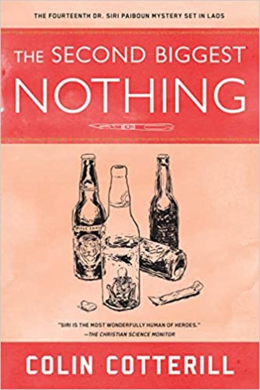 Book cover for "The Second Biggest Nothing" by Colin Cotterill