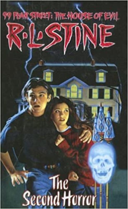 Book cover for "The Second Horror" by R.L. Stine