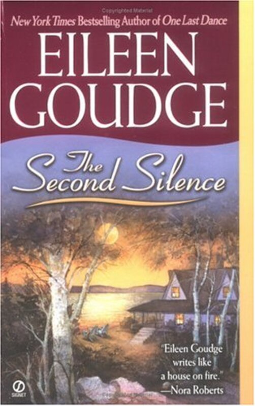 Book cover for "The Second Silence" by Eileen Goudge